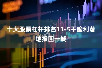十大股票杠杆排名11-5干脆利落地扳回一城